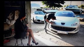 deuxieme partie...suite et fin pour une bonne baise anal dans la jolie voiture ...
