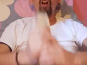 Hot Verbal French Asian Boy Moaning with his Fleshlight