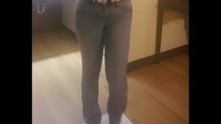 Pee Desperation and Jeans Wetting