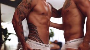 Threesome Between Sexy Puertorricans Harold, Jay Summers and Jona Ortiz