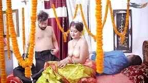 Cheating wife part 02 Newly Married wife with Her Boy Friend Hardcore Fuck in front of Her Husband ( Hindi Audio )