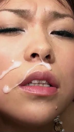 Must-see moment from &quot;Intense Multiple Orgasm and Bukkake Group Sex for Japanese MILF&quot;