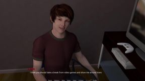 Away From Home 1 - Liam Meeting His Friend Lily After Many Years and Have Fun with Her