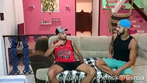 Horny Brazilian Macho Fucks Tattooed Cafuçus With Passion On The Couch