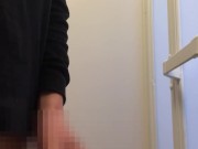 風呂場で大量射精！詰まらせちゃったかも汗