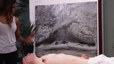 Ebony Trans Masseuse Natassia Dreams Anal Fucking A Client