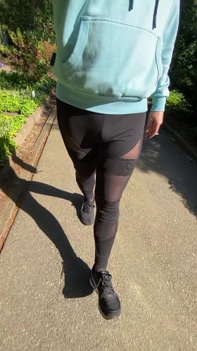 Walk in see through Leggings and Stockings