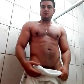 Big dick in the shower