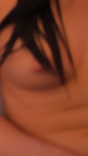 Nice Girl Using a Vibrator to Reach Her Orgasm