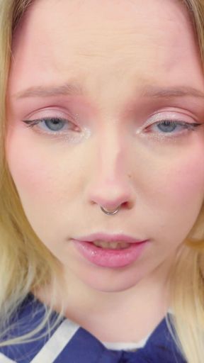 NNN Part 2: Thinking About My Naughty Step-Sis... and Oops, I Came on Her Ass!   Clip 2