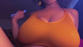 Princess Rubs Nips n Talks About Fantasies bottomless