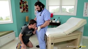 NextDoorTwink - Unshaved tatted caucasian queer three-way