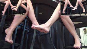 Candice And Shaylee Footsie