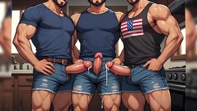 Horny Men Group Hardcore (ai)