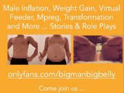 45 Minute Loop of Fucking, Rapid Male Pregnancy and Anal Birth Labor - OnlyFans BigManBigBelly