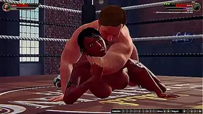 Ethan Battles Dela in Steamy Naked Fighter 3D Showdown