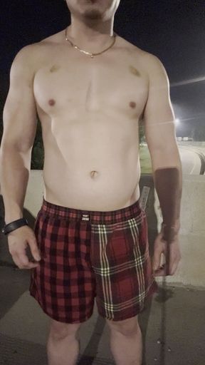 Flexing and Showing off on a Bridge