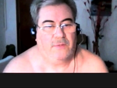 hot argentinian grandpa wanking and cumming