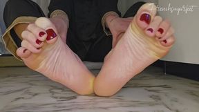 Red toes & Soles teasing