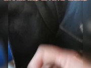 Sandro's introduction video - Sandro cums on leather