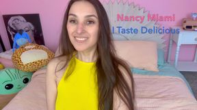 I taste delicious