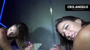 inside swinger club - abso spa - france private fuck - cris angelo & kyara nyx - creampie