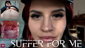Suffer For Me: POV Giantess Drooling Vore, Audio SFX, Post Digestion, Full Digestion Dialogue Ft Raquel Roper - 4K