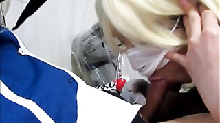 Japanese Crossdresser Deep throat and Lovemaking Plaything Joy