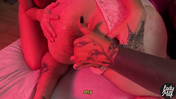 My college professor wanted to try something new so I made him my sissy along with my friend (Subtitled in English)