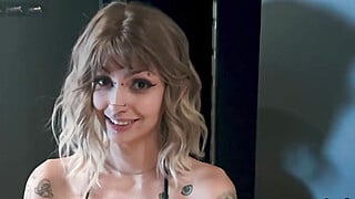 Smelling her panties then fucking her juicy pussy