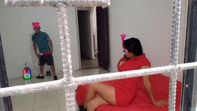 Unfaithful Latina Wife Gets Naughty with Neighbor in Doggystyle