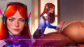 Unsatisfied Wife Giving Blowjob to Her Husband's Friend First Time - 3D Hentai Animated