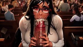 Church Girls Are Such Cockteases!