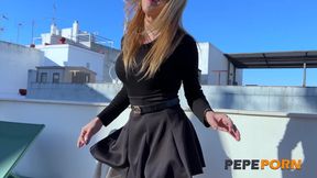 Super Busty MILF Fucks a Fat Cock, Pearl Blonde in Pepeporn