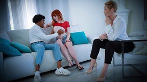 Ryan Keely Teaches Foster StepSona and StepDaughter Hannah Grace a Lesson in Sex Education