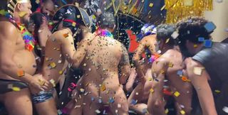 Male Orgy at Brazilian Carnival - Carnival Orgy in Brazil