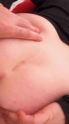 Captivating moment from &quot;Stepson rubs his dick on stepmom&#039;s ass and she lets him fuck her on the bed&quot;