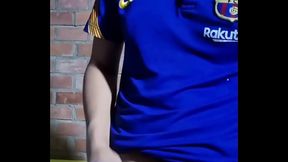 Sacando leche fresca