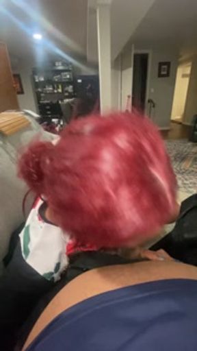 Mizz K getting dick stuffed down her big mouth and throat