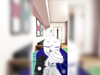 Homo sans peenar giving a kiss