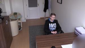 nineteen years daddy twink sucks off and takes penis
