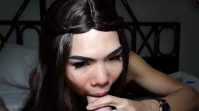 ”The best holiday with horny Thai TS so guy enjoyed perfect blowjob”