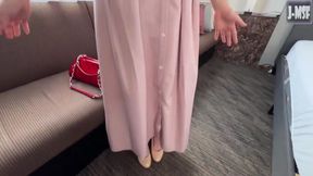 Facereveal Pure Ol (26) Enjoys a Bold Blowjob, Her G-cup Curves Rising to Intense Creampie Peaks