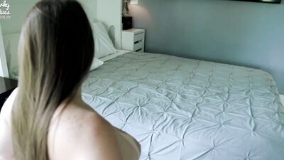 Fucking My Step Mom with Huge Tits While She is Stuck under the Bed - Melanie Hicks