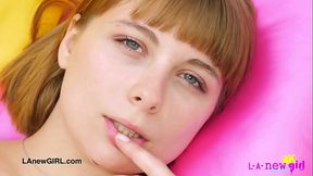 Stunning girl shows her sexy body