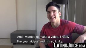 LatinoJuice.com - Tommy & Walter - I undressed my boyfriend Tommy so I can slide his