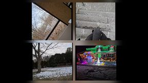 Merry Christmas In Jan ASMRING Outdoors Edition Star Wars CHRISTMAS LIghts Show