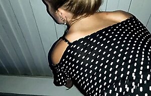 Swife katy, the puzzled baby was waiting for the train, and got a honey cock and a big cr