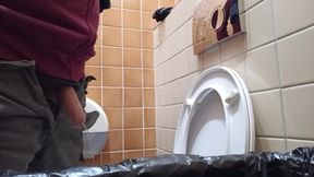 Pissing in Public Toilet