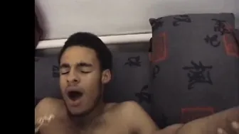 Black amateur thugs in hardcore gay anal and blowjob session